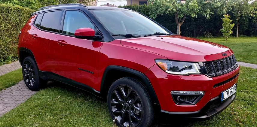 Jeep Compass cena 91999 przebieg: 52213, rok produkcji 2019 z Młynary małe 301